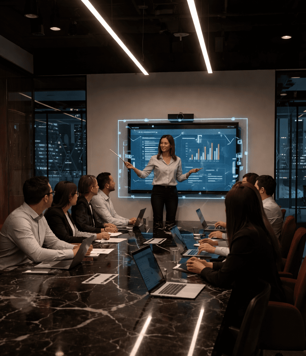 Business network globe illustration representing Lumina Group UAE global consulting and talent acquisition reach